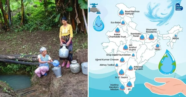 A Map of India’s Most Remarkable Water Conservation Efforts: From Kashmir to Tamil Nadu