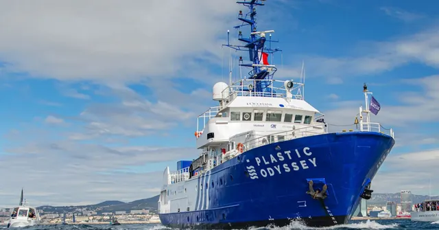This Unique Ship Sails the World, Collecting and Recycling Plastic Waste From Our Oceans
