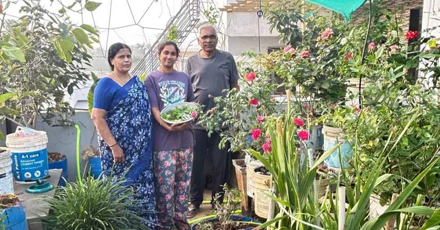 'I Eat What I Harvest': 68-YO Ex-Banker Grows 200+ Organic Veggies & Fruits on His Terrace