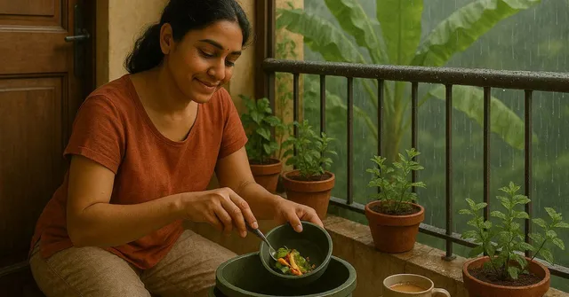 How Indian Households Can Keep Composting Through the Monsoon