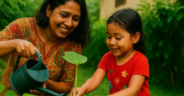 How to Grow Bottle Gourd with Your Kids This Monsoon: Easy, Joyful, & Messy Fun