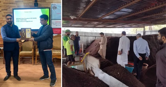 This Kashmiri Engineer Turned One Compost Pit into a Rs 80 Lakh Waste Model for 4000 Homes