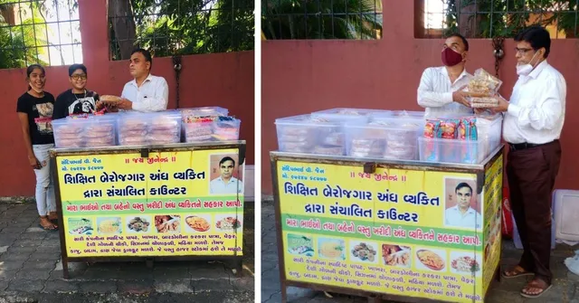 Sandipbhai Selling Namkin