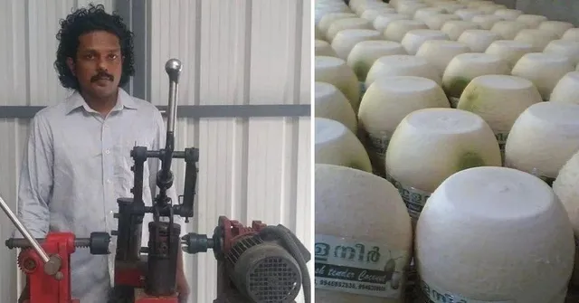 Coconut peeling machine