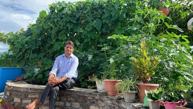 Organic Farming on Terrace