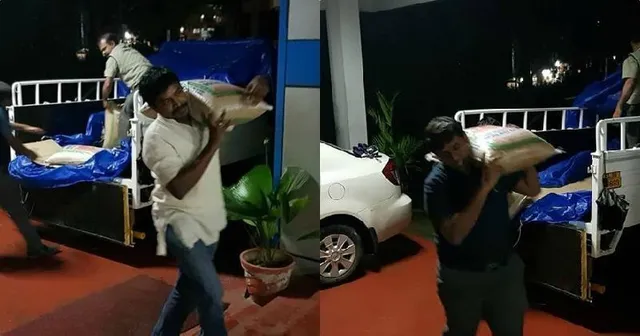केरल में दो युवा आईएएस अफसरों ने किया उदाहरण स्थापित, आदेश देने की बजाय चावल के बोरे ढोते नजर आये!