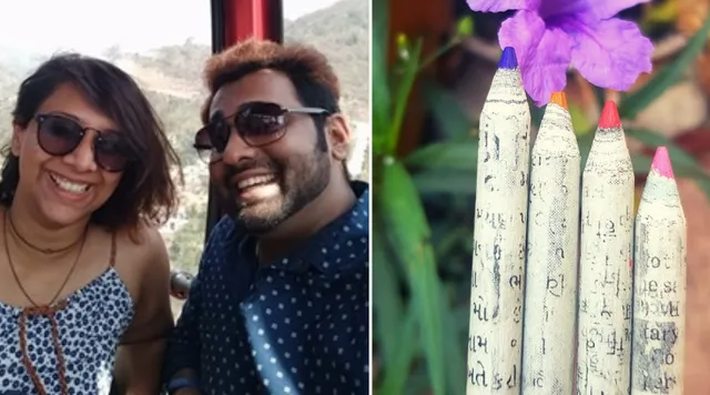 इस दंपति ने 6, 000 न्यूज़पेपर रीसायकल कर बनाई 10, 000 इको-फ्रेंडली पेंसिल!