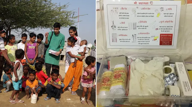"ताकि स्थिति कुछ तो बदले," 18 वर्षीय रोहन ने 1, 400 ग्रामीणों को बांटे फर्स्ट एड किट!
