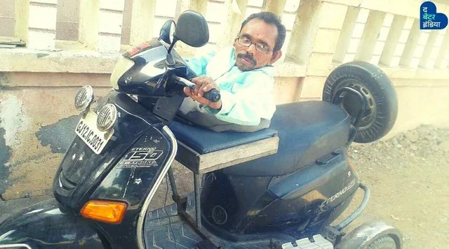 दिव्यांगता को मात दे बनाई अपनी पहचान, खुद अपने लिए किया स्पेशल स्कूटर का आविष्कार!
