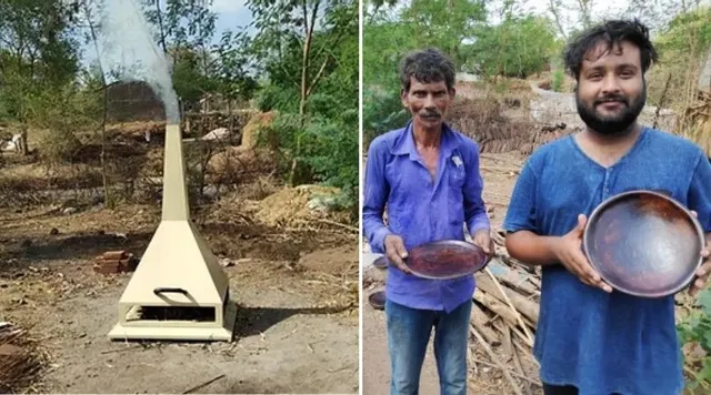 इस पोर्टेबल भट्ठी से कहीं भी, कम समय और ईंधन में बना सकते हैं मिट्टी के नॉन-स्टिक बर्तन