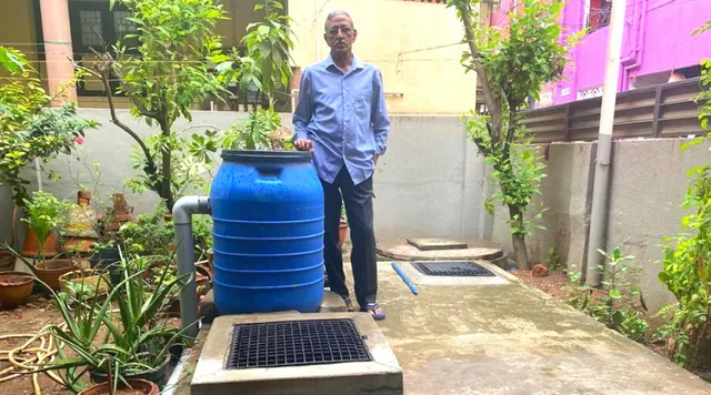 किचन और गार्डन में इस्तेमाल किया सिर्फ वर्षा-जल, हर दिन बचाया 13 हज़ार लीटर पानी