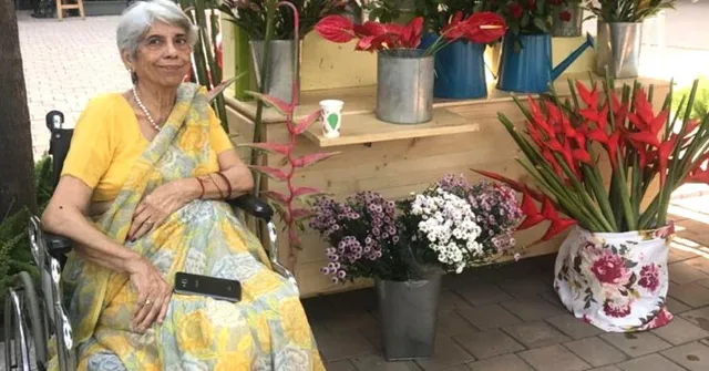 80 years old on wheel