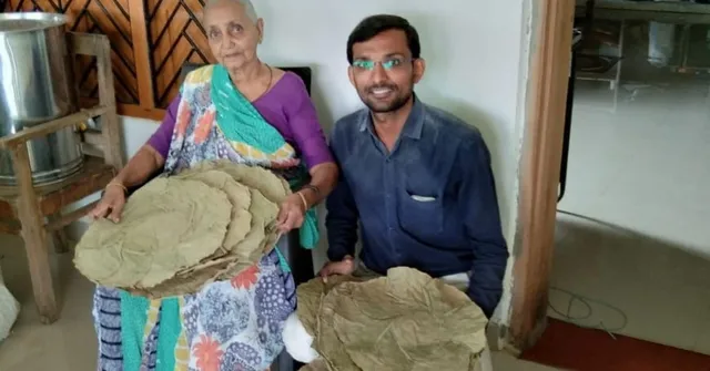 पत्ते की प्लेट को बढ़ावा देने के लिए इस डॉक्टर ने छेड़ी मुहिम, जुड़े 500+ परिवार