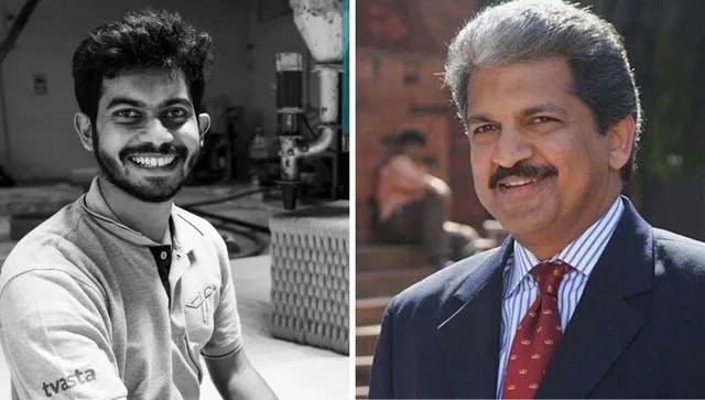 Anand Mahindra Helps IITian Adithya Vs