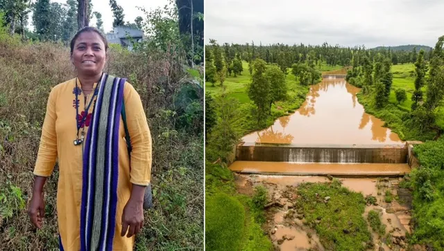 Neeta patel, Save water, check dam, Gujarat