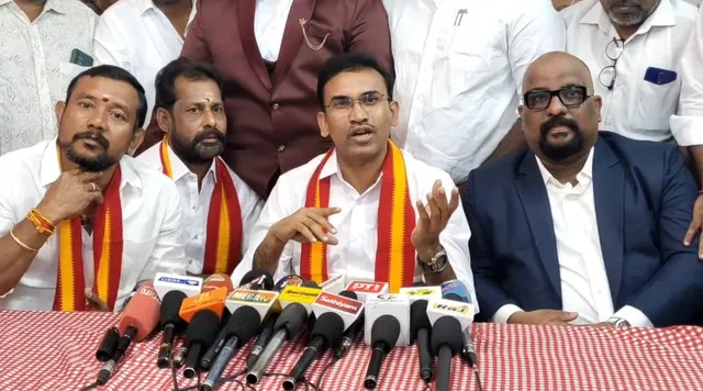 நாங்க நாய் கிடையாது, பகுத்தறிவு உள்ள தொண்டர்கள்" - அண்ணாமலைக்கு த.வெ.க  அருண்ராஜ் பதிலடி