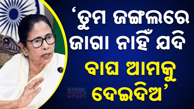 ବାଘ ଆମକୁ ଦେଇଦିଅ