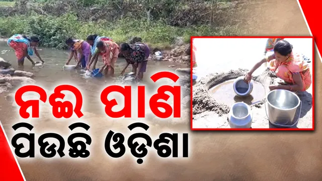 ନଈ ପାଣି ପିଉଛି ଓଡ଼ିଶା 