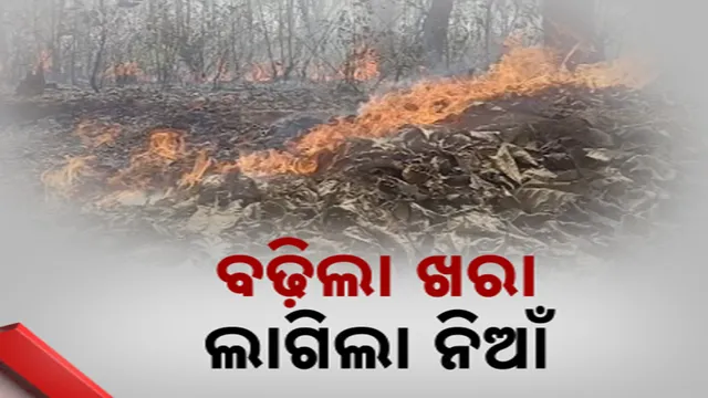 ବଢ଼ିଲା ଖରା, ଲାଗିଲା ନିଆଁ