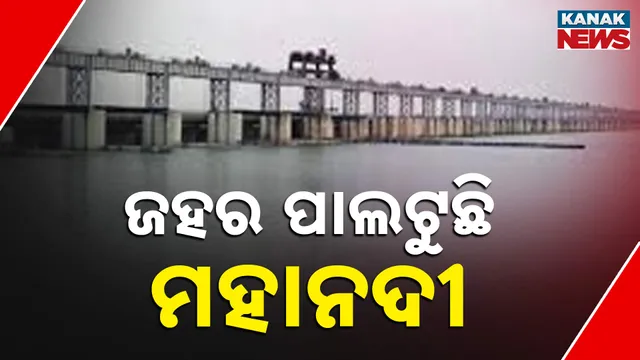 ବିଷ ପାଲଟୁଛି ମହାନଦୀ ପାଣି