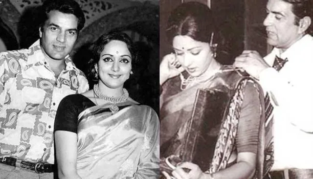 DHARMENDRA AND HEMA