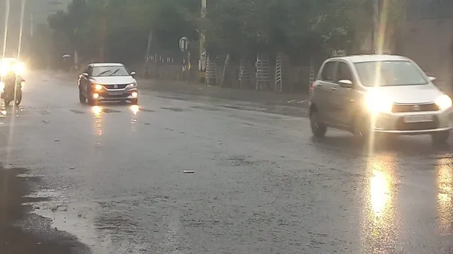 Delhi rain