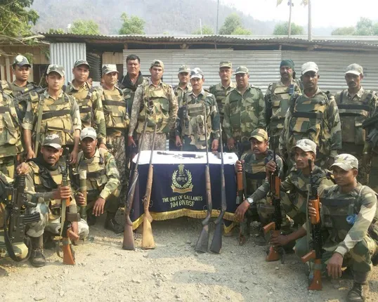 ମାଲକାନଗିରି ମାଓ କ୍ୟାମ୍ପରେ ବିଏସଏଫ ଯବାନଙ୍କ ଚଢାଉ