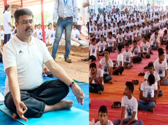 ଭୁବନେଶ୍ୱରରେ ନେହେରୁ ଯୁବ କେନ୍ଦ୍ର ପକ୍ଷରୁ ଯୋଗ ଶିବିର ଆୟୋଜିତ : କେନ୍ଦ୍ର ମନ୍ତ୍ରୀ ଧର୍ମେନ୍ଦ୍ର ପ୍ରଧାନ ଯୋଗ ଦେଇ କଲେ ଯୋଗାଭ୍ୟାସ