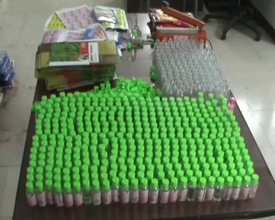 ଯାଜପୁର ରୋଡରେ ନକଲି ପ୍ରଶାଧନ ସାମଗ୍ରୀ ତିଆରି କାରଖାନା ଠାବ