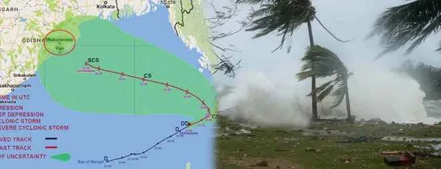 ଆସୁଛି ବାତ୍ୟା କ୍ୟାଂଟ,ବଦଳିଲା ଗତିପଥ : ଘଂଟାପ୍ରତି ୬ କିଲୋମିଟିର ବେଗରେ ଉପକୂଳ ମୁହାଁ