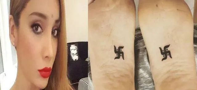 ତଳିପାଦରେ ସ୍ୱସ୍ତିକ ଚିହ୍ନର ଟାଟୁ ତିଆରି କଲେ ଅଭିନେତ୍ରୀ ! ଏନେଇ ସୋଫିଆଙ୍କ ବିରୋଧରେ ପୋଲିସରେ ଅଭିଯୋଗ 