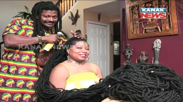 ଲମ୍ବା କେଶକୁ ନେଇ ମହିଳାଙ୍କ ବିଶ୍ୱ ରେକର୍ଡ ! ୫୫ଫୁଟର ଲମ୍ବା କେଶର ଓଜନ୨୦ କିଲୋଗ୍ରାମ୍