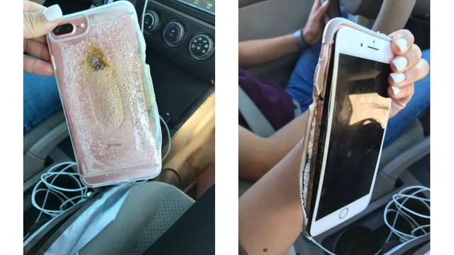 ଆଇଫୋନ୍-୭ ପ୍ଲସରେ ନିଆଁ ! ଯାହାର ଭିଡିଓ ସୋସିଆଲ ମିଡିଆରେ ହେଲା ଭାଇରାଲ