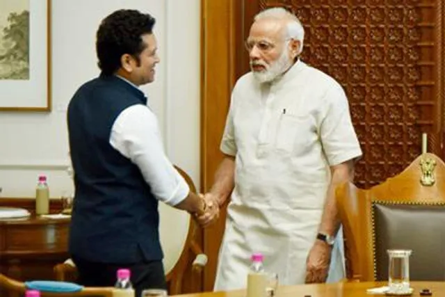 ନିଜ ବାଓପିକ୍ ଫିଲ୍ମର ରିଲିଜ ପୂର୍ବରୁ ମୋଦିଙ୍କୁ ଭେଟିଲେ ସଚିନ୍ ! ପ୍ରଧାନମନ୍ତ୍ରୀ ଦେଲେ ଶୁଭ କାମନା-‘ଜୋ ଖେଲେ, ୱହି ଖିଲେ’