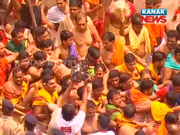 ଦେବଦଳନ ରଥରେ ଚକ୍ରରାଜ ସୁଦର୍ଶନ ବିରାଜମାନ !