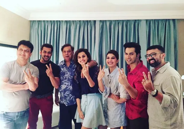 ଆରମ୍ଭ ହେଲା ସଲମାନଙ୍କ ‘ଜୁଡୱା ୨’ର ସୁଟିଂ : ବରୁଣ ସେୟାର କଲେ କାଷ୍ଟିଂ ଫଟୋ