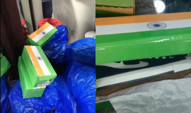 ଭାରତର ଜାତୀୟ ପତକାକୁ ଚୀନର ଅସମ୍ମାନ ! ଜୋତା ଖୋଳ ଉପରେ ଡ୍ରାଗନ ଲଗାଇଲା ତ୍ରିରଙ୍ଗା, କେବେ ସୁଧୁରିବ ଚାଇନା ?