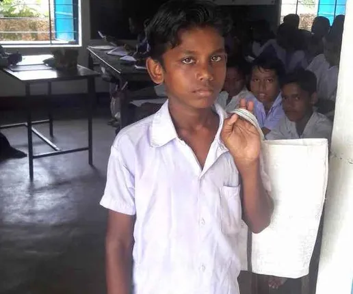 ପୁଣି ସ୍କୁଲ ଗଲା ସାହସୀ ପପୁ