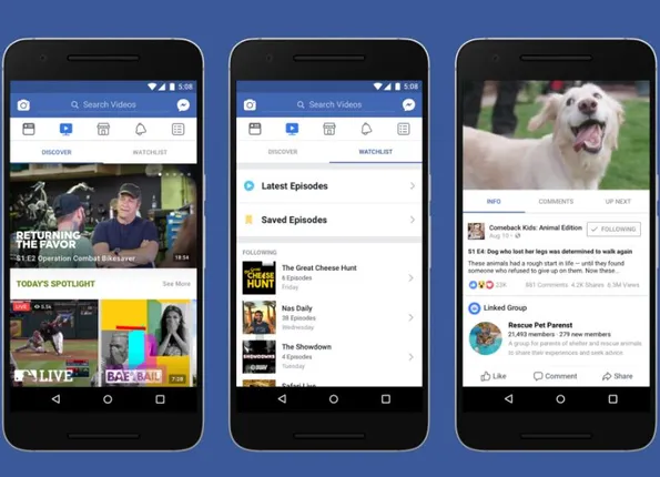 ଫେସବୁକର ନୂଆ ଭିଡିଓ ପ୍ଲାଟଫର୍ମ ! ‘ୱାଚ୍’ ଫିଚର ଜାରି କରି ଫେସବୁକ୍ ୟୁଟ୍ୟୁବକୁ ଦେଲା ଟକ୍କର