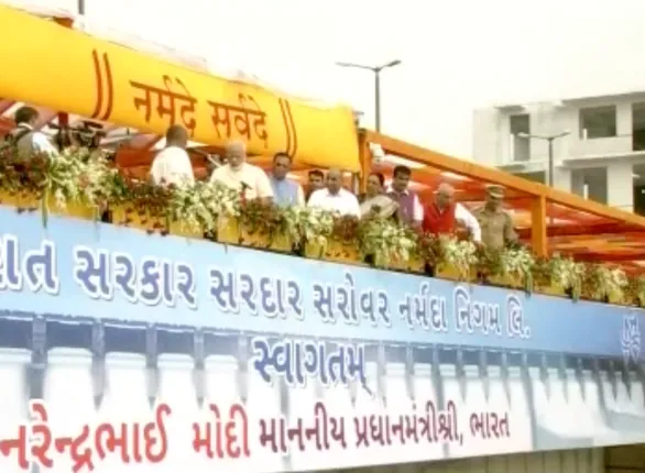 ଲୋକାର୍ପିତ ହେଲା ଗୁଜୁରାଟର ସର୍ଦ୍ଦାର ସରୋବର ଡ୍ୟାମ୍ ! ଜନ୍ମ ଦିନରେ ଡ୍ୟାମକୁ ଦେଶବାସୀଙ୍କ ଉଦ୍ଦେଶ୍ୟରେ ଉତ୍ସର୍ଗ କଲେ ପ୍ରଧାନମନ୍ତ୍ରୀ