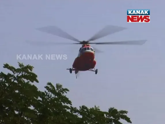 ପୁଣି ଲାଲ କରିଡରରେ ଆତଙ୍କର ଜାଲ ବିଛାଇଲେ ମାଓବାଦୀ : ମାଲକାନଗିରି ବିଛିନ୍ନାଂଚଳକୁ ସାମଗ୍ରୀ ପରିବହନ ପାଇଁ ପୋଲିସ ବ୍ୟବହାର କଲା ହେଲିକପ୍ଟର