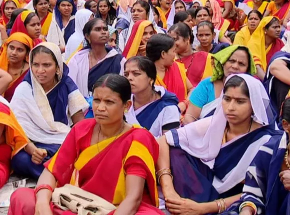 ୨୬ ଦିନରେ ଅଙ୍ଗନୱାଡି କର୍ମୀଙ୍କ ଧାରଣା ! ଆନ୍ଦୋଳନରୁ ଓହରିବାକୁ ମହିଳା ଓ ଶିଶୁ ବିକାଶ ମନ୍ତ୍ରୀ ପ୍ରଫୁଲ୍ଲ ସାମଲଙ୍କ ନିବେଦନ