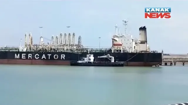 ପାରାଦୀପକୁ ପ୍ରଥମ ଥର ପାଇଁ ଆସିଛି ଆମେରିକୀୟ ଜାହାଜ !