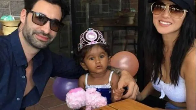 ସନ୍ନି ଲିଓନି ଆମେରିକାରେ ପାଳନ କଲେ ଝିଅ ନିଶାର ଜନ୍ମଦିନ !