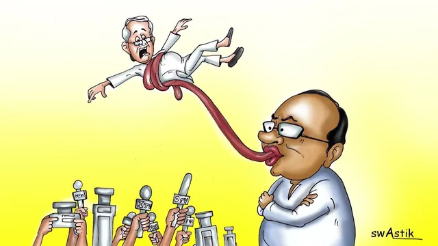 ଦାମ ବାବୁଙ୍କ ତୁଣ୍ଡ, ଗଣମାଧ୍ୟମର ସବୁଠାରୁ ଅଧିକ ପସନ୍ଦ । ମୁହଁ ଖୋଲିଲେ ଖବର ବନେ । ନଜର ପକାନ୍ତୁ, ଦାମ ବାବୁଙ୍କ କିଛି ବହୁ ଚର୍ଚ୍ଚିତ ବୟାନ ଉପରେ, ଯାହା ଦଳ ଆଉ ମୁଖିଆଙ୍କୁ ପକାଇଛି ଅଡୁଆରେ ।