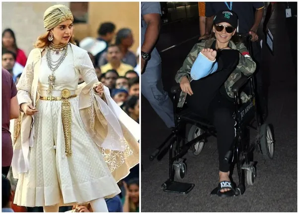 ଆହତ ହେଲେ କଂଗନା ରାଣାୱତ । ‘ମଣିକର୍ଣିକା’ର ଷ୍ଟଂଟ ସିନ ସୁଟିଂ ଚାଲିଥିବା ବେଳେ ପାଦରେ ଲାଗିଲା ଆଘାତ