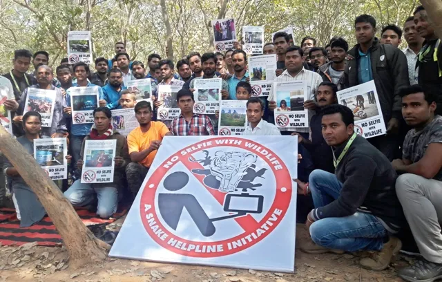 ହିଂସ୍ରଜନ୍ତୁଙ୍କ ସହ ସେଲ୍ଫି ନେବା ମନା ! ଆରମ୍ଭ ହେଲା ଅଭିଯାନ