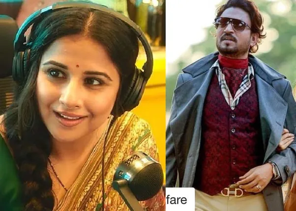 ୬୩ ତମ ଜିଓ ଫିଲ୍ମଫେୟାର ପୁରସ୍କାର ! ଇରଫାନ ଖାନ ଶ୍ରେଷ୍ଠ ଅଭିନେତା, ବିଦ୍ୟାବାଲାନ ଶ୍ରେଷ୍ଠ ଅଭିନେତ୍ରୀ