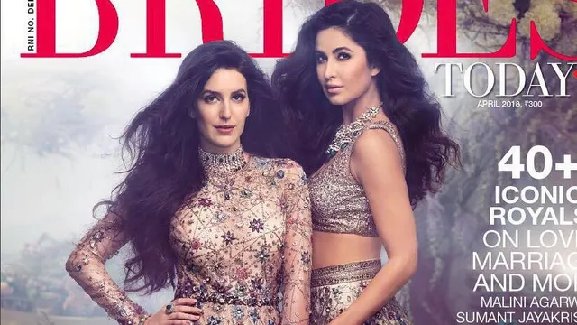 ଭାଇରାଲ ହେଲା ଇସାବେଲ-କ୍ୟାଟ୍ରିନାଙ୍କ ବ୍ରାଇଡାଲ ଲୁକ, ‘ବ୍ରାଇଡସ୍ ଟୁଡେ ମ୍ୟାଗାଜିନ’ ରେ ନଜର ଆସିଲା ଦୁଇ ଭଉଣୀଙ୍କ ସ୍ୱାଗ