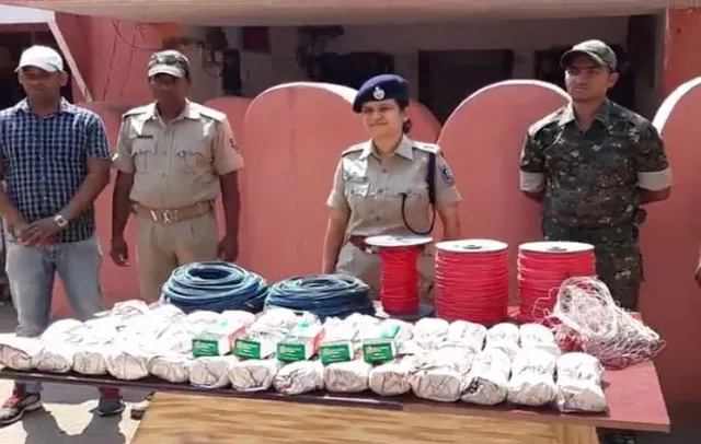 ଜୟପୁର ବୋରିଗୁମା ଅଂଚଳରୁ ବିପୁଳ ବିସ୍ଫୋରକ ଜବତ, ୩ ଗିରଫ